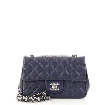 Chanel Classic Single Flap Bag Quilted Lambskin Mini