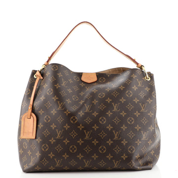 Louis Vuitton Graceful Handbag Monogram Canvas MM