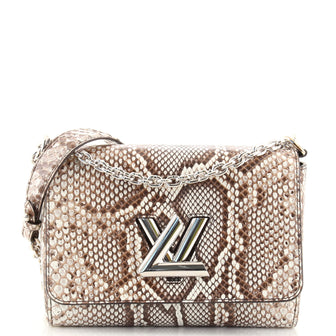 Louis Vuitton Twist Handbag Python MM