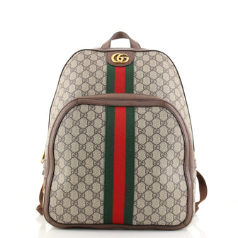 Gucci Ophidia Backpack GG Coated Canvas Medium