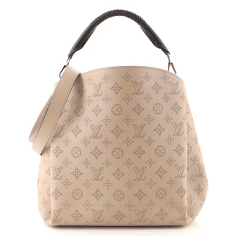 Louis Vuitton Babylone Handbag Mahina Leather PM