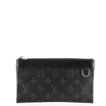 Louis Vuitton Discovery Pochette Monogram Eclipse Canvas PM
