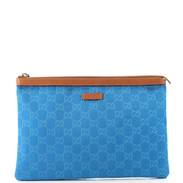 Gucci Zip Pouch GG Nylon Medium