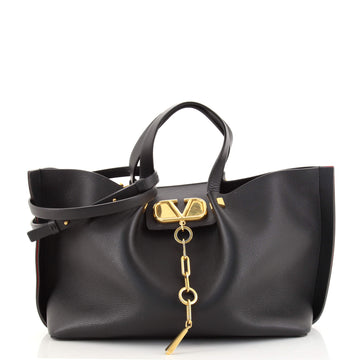 Valentino VLogo Escape Tote Leather Medium