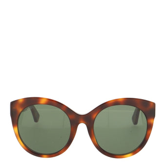 Gucci Oversized Cat Eye Sunglasses Acetate