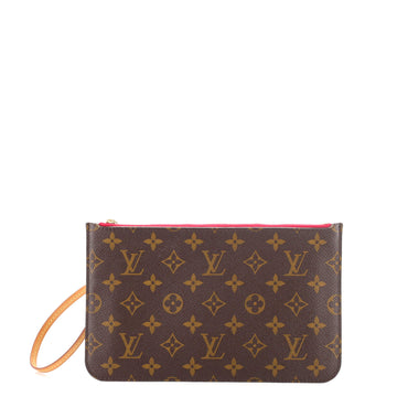 Louis Vuitton Neverfull Pochette Monogram Canvas Large
