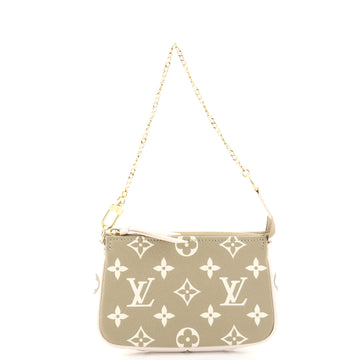 Louis Vuitton Pochette Accessoires Spring in the City Monogram Empreinte Leather Mini