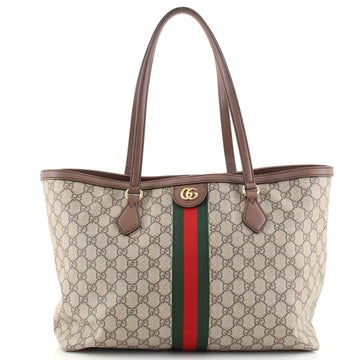 Gucci Ophidia Shopping Tote GG Coated Canvas Medium