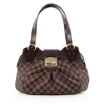 Louis Vuitton Sistina Handbag Damier PM brown