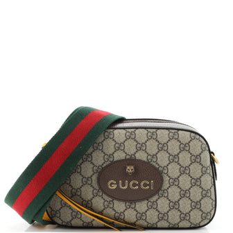 Gucci Neo Vintage Camera Messenger Bag GG Coated Canvas