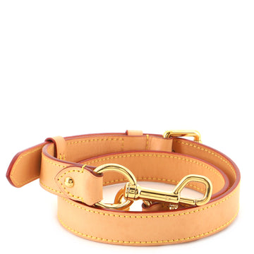 Louis Vuitton Adjustable Shoulder Strap Vachetta Leather 25mm
