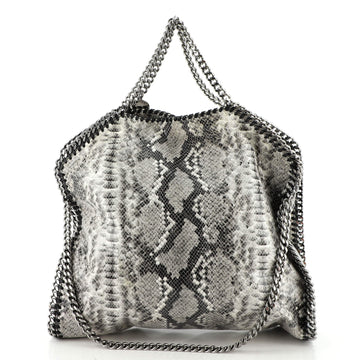 Stella McCartney Falabella Fold Over Bag Faux Python
