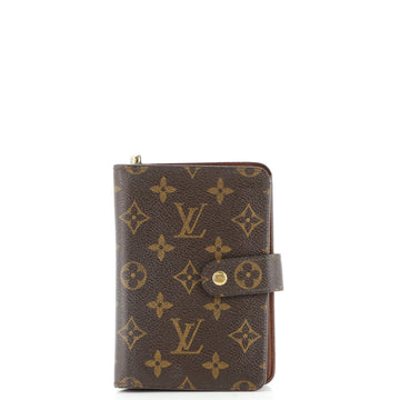 Louis Vuitton Porte Papier Zippe Wallet Monogram Canvas