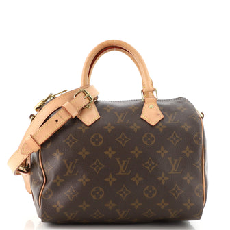 Louis Vuitton Speedy Bandouliere Bag Monogram Canvas 25