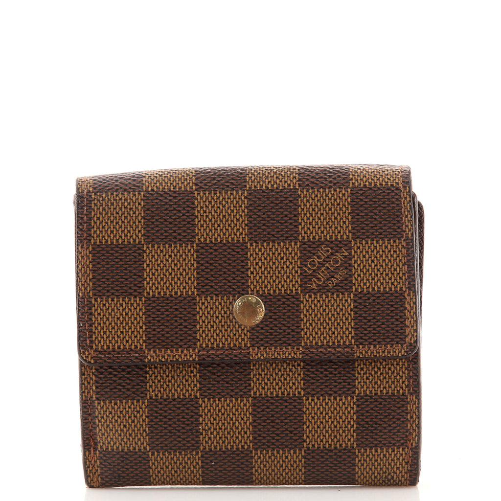 Louis Vuitton elise wallet damier ebene SP0055