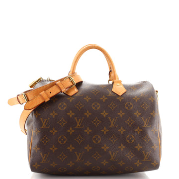 Louis Vuitton Speedy Bandouliere Bag Monogram Canvas 30