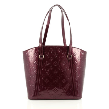 Louis Vuitton Avalon Handbag Monogram Vernis MM purple