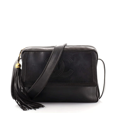 Chanel Vintage Camera Tassel Bag Lambskin Medium