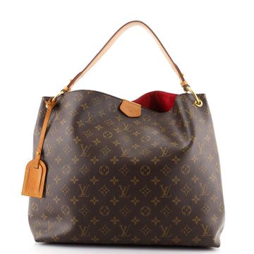 Louis Vuitton Graceful Handbag Monogram Canvas MM