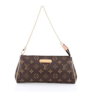 Louis Vuitton Eva Crossbody Monogram Canvas brown