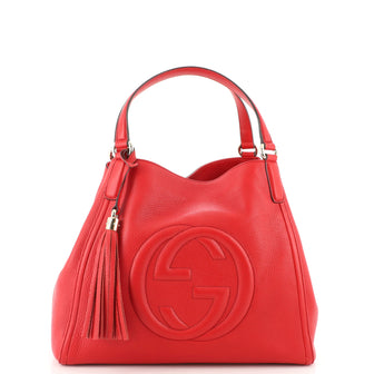 Gucci Soho Shoulder Bag Leather Medium