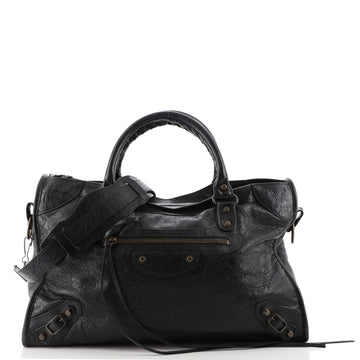 Balenciaga City Classic Studs Bag Leather Medium