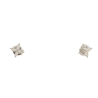 Tiffany & Co. Victoria Stud Earrings Platinum with Diamonds Small