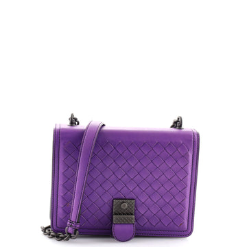 Bottega Veneta Runway Accordion Shoulder Bag Intrecciato Nappa Small