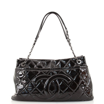 Chanel Timeless CC Soft Tote Quilted Patent Large