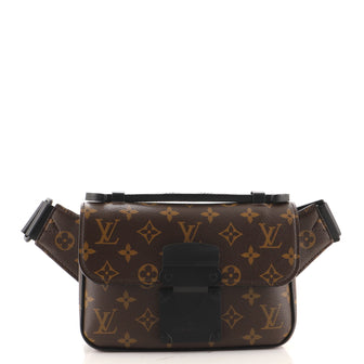 Louis Vuitton S Lock Sling Bag Macassar Monogram Canvas