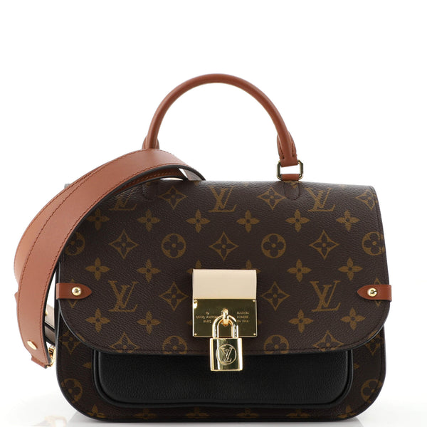 Louis Vuitton Vaugirard Handbag Monogram Canvas with Leather at