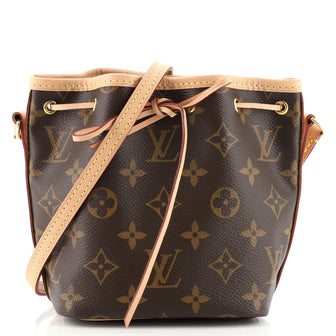 Louis Vuitton Noe Handbag Monogram Canvas Nano