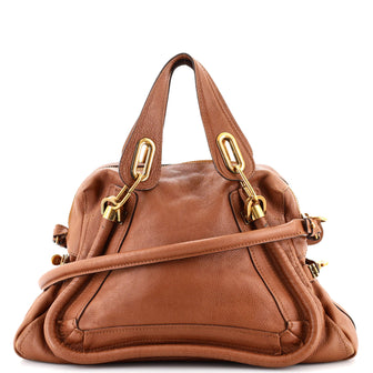Chloe Paraty Top Handle Bag Leather Medium