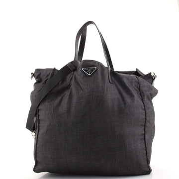 Prada Convertible Satchel Tessuto Medium