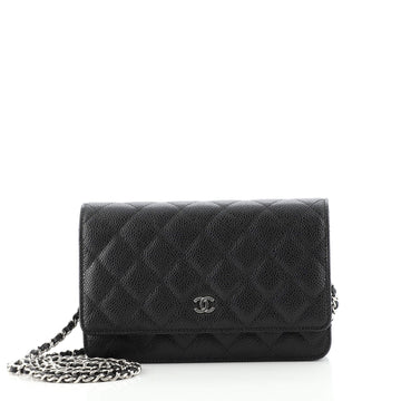 Chanel Wallet on Chain Quilted Caviar