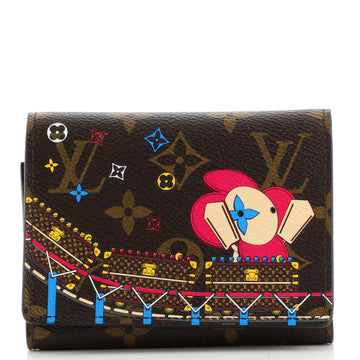Louis Vuitton Victorine Wallet Limited Edition Vivienne Xmas Monogram Canvas