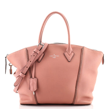 Louis Vuitton Soft Lockit Handbag Leather PM