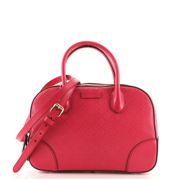 Gucci Bright Top Handle Bag Diamante Leather Small