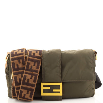 Fendi Baguette Convertible Belt Bag Nylon Medium