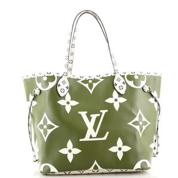 Louis Vuitton Neverfull NM Tote Limited Edition Colored Monogram Giant MM