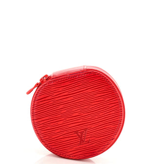 Louis Vuitton Ecrin Bijoux Jewelry Case Epi Leather GM