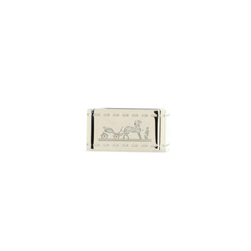 Hermes Bolduc Scarf Ring Metal