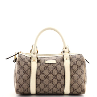 Gucci Joy Boston Bag GG Coated Canvas Small