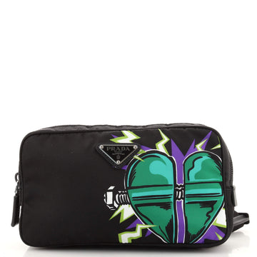 Prada Frankenstein Belt Bag Printed Tessuto