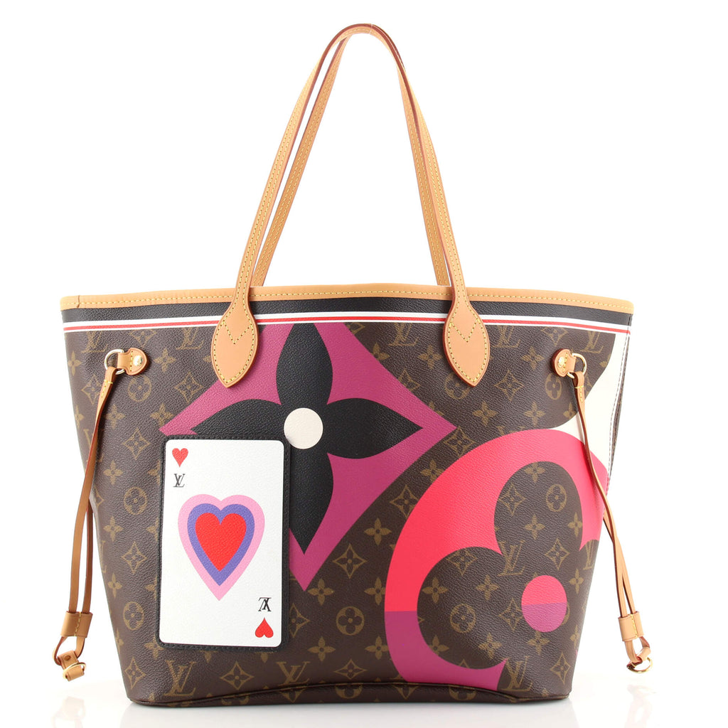 Louis Vuitton Limited Edition Monogram Canvas Game On Neverfull MM