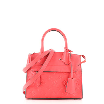Louis Vuitton Pont Neuf Handbag Monogram Empreinte Leather Mini