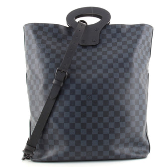 Louis Vuitton North South Tote Damier Cobalt