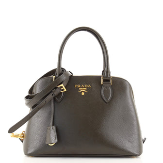 Prada Promenade Bag Vernice Saffiano Leather Medium