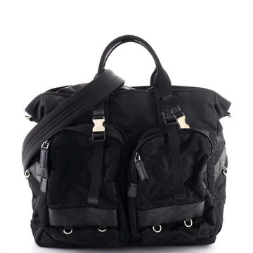 Prada Impunto Convertible Tote Tessuto Large