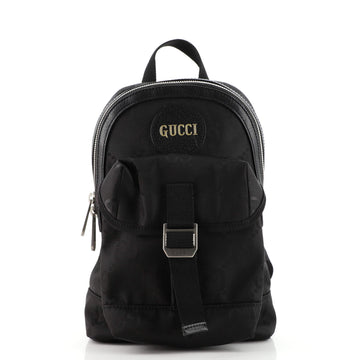 Gucci Off The Grid Single Pocket Backpack GG Econyl Mini
